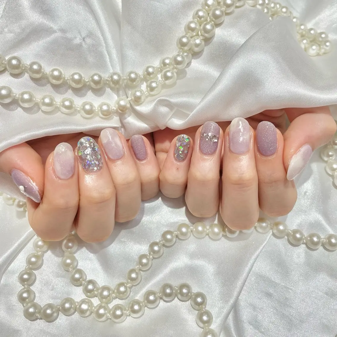 ネイル ハンドネイル WISTERIA midoriのネイルデザイン