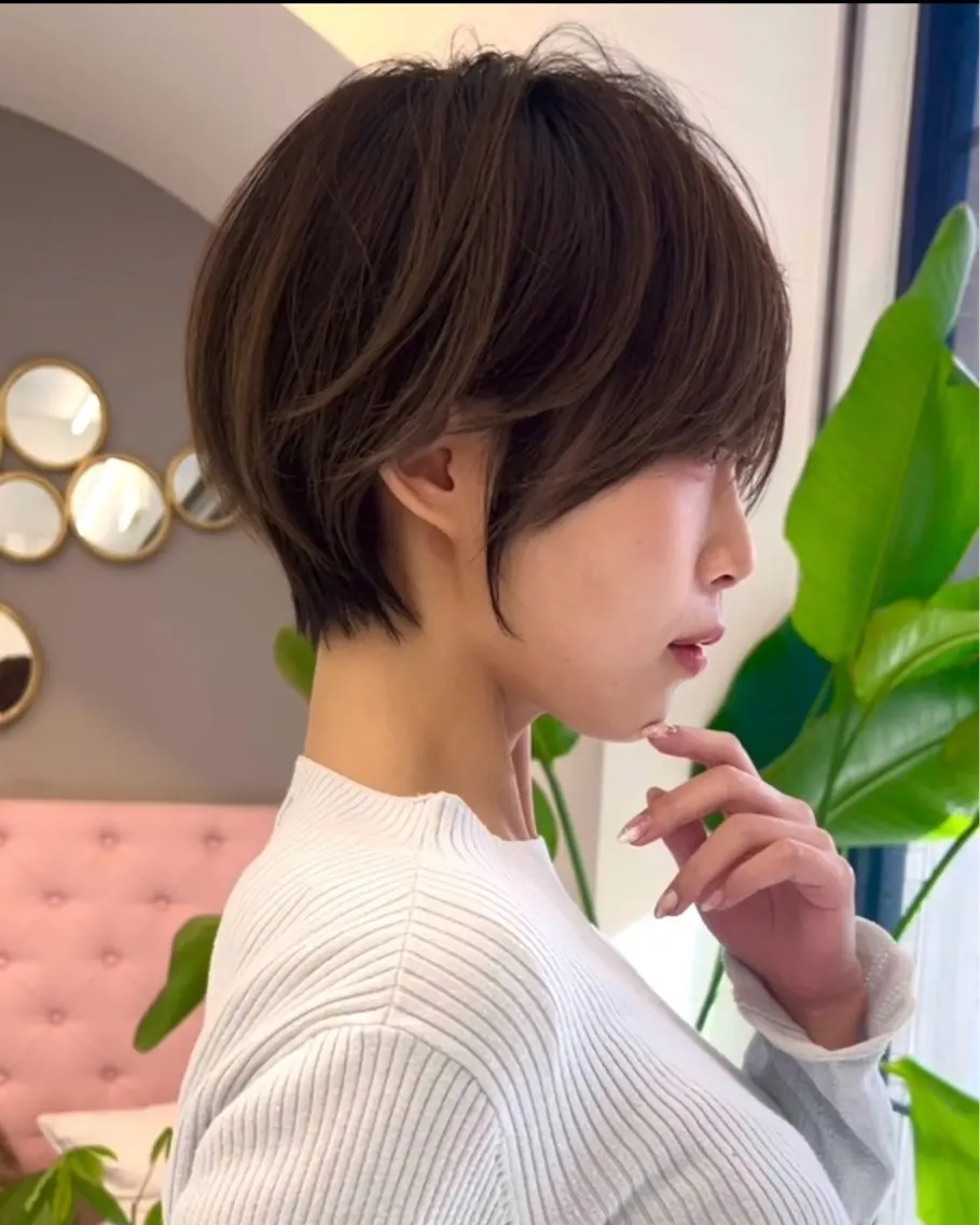 ショート ショートボブ ハンサムショート ボブ ショートヘア sand瀧川真平 /ショートヘア/ボブのヘアスタイル