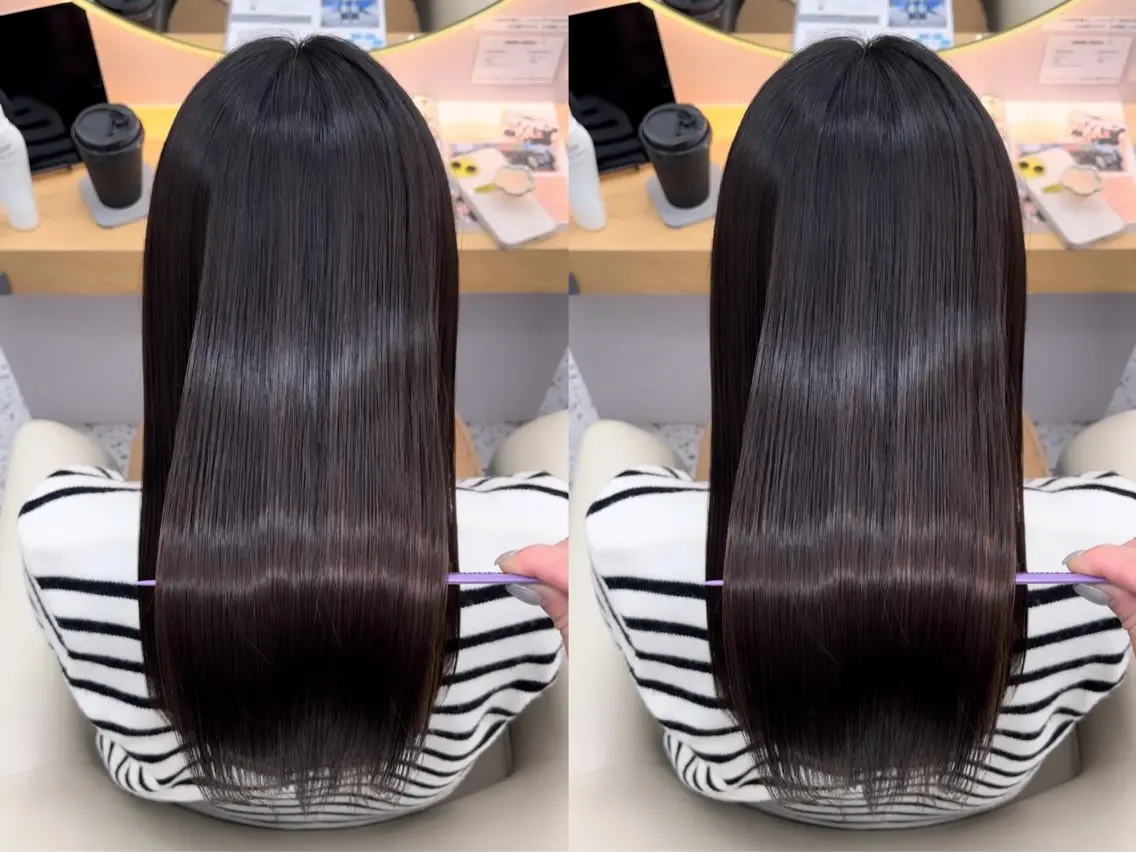 ロング カット ヘアカラー Bonheur銀座 /runaのヘアスタイル