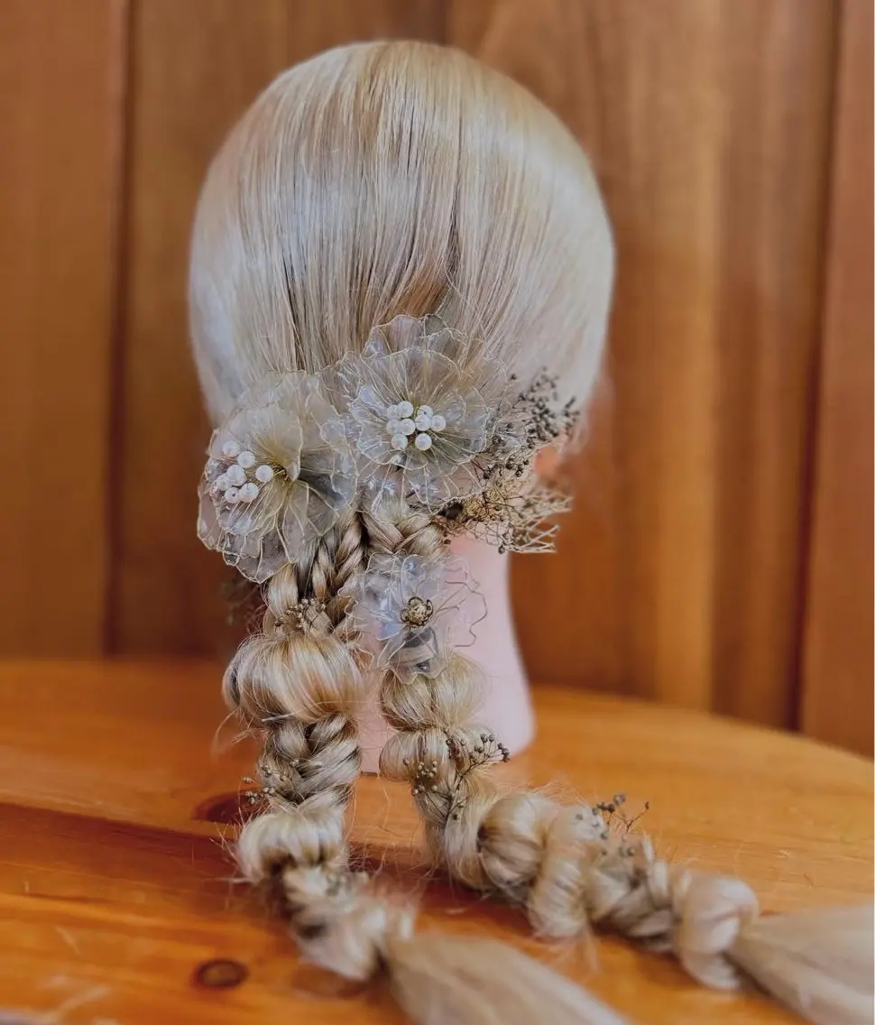 ヘアアレンジ かぁちゃん 橋本のヘアスタイル