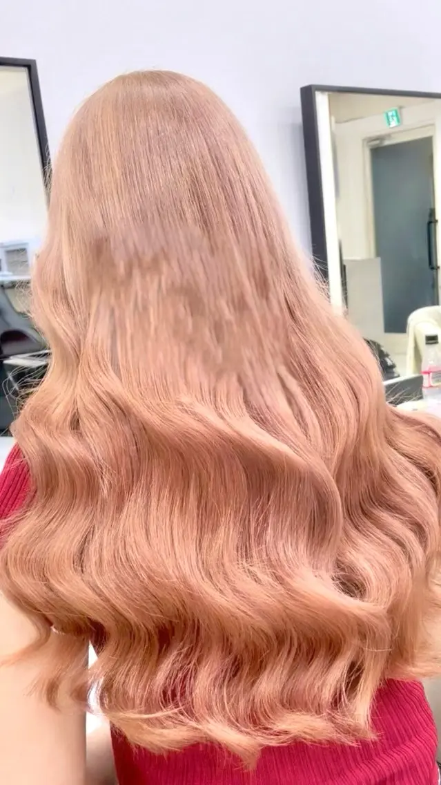 ロング ヘアカラー ブリーチ/エクステ sarina🩷のヘアスタイル