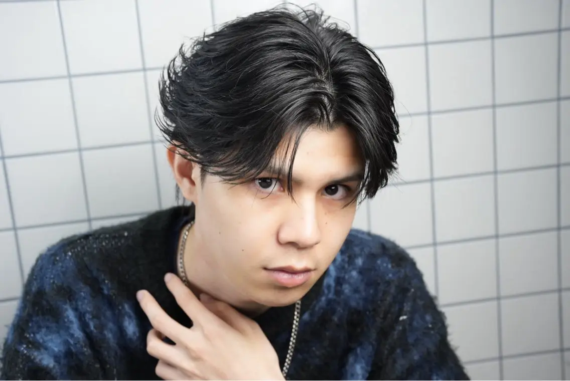 メンズ カット ヘアセット 岡部 琉斗のヘアスタイル
