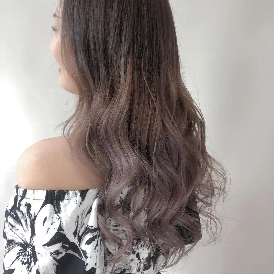 ロング カラー ヘアカラー Rina のヘアスタイル