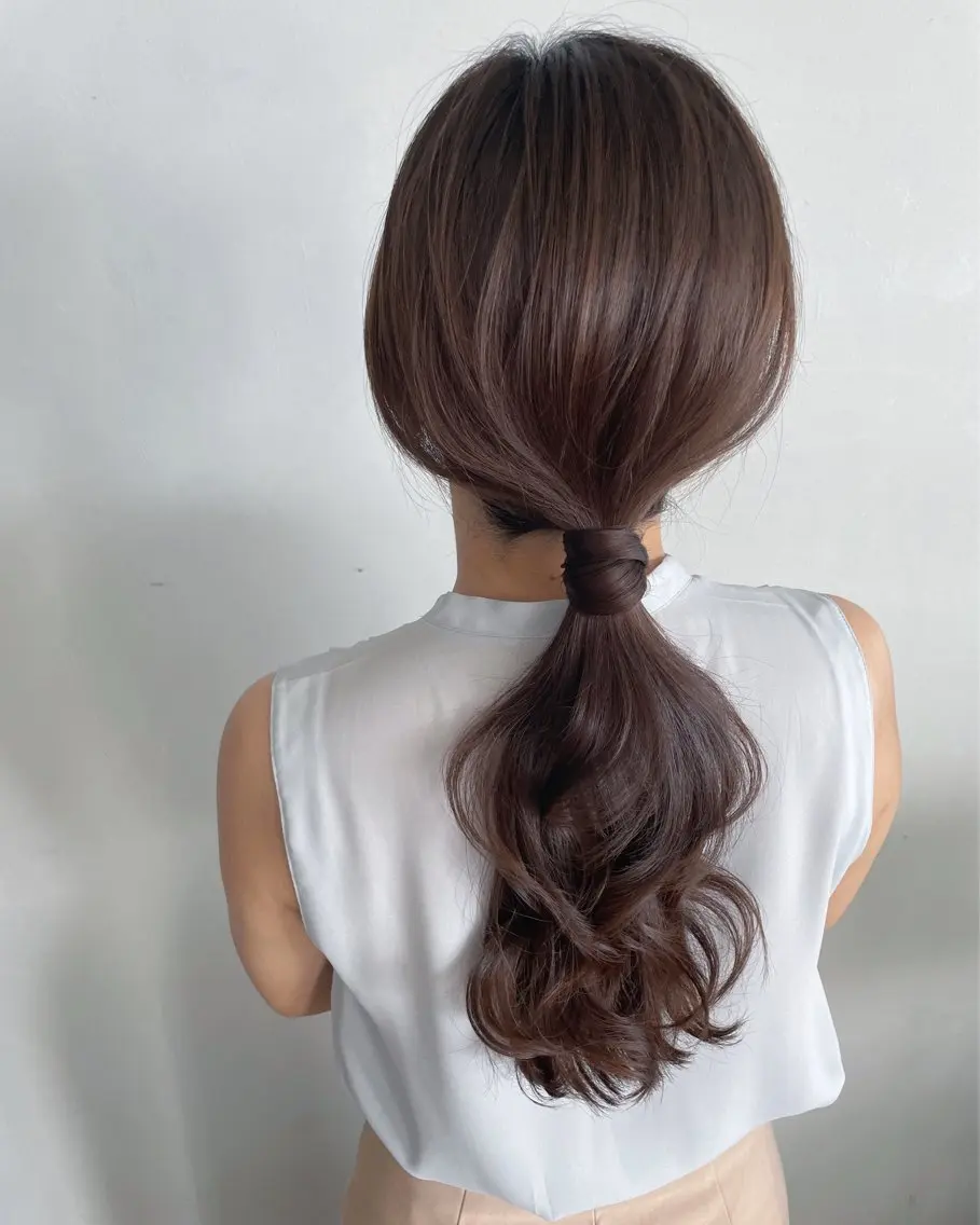 ヘアセットの写真
