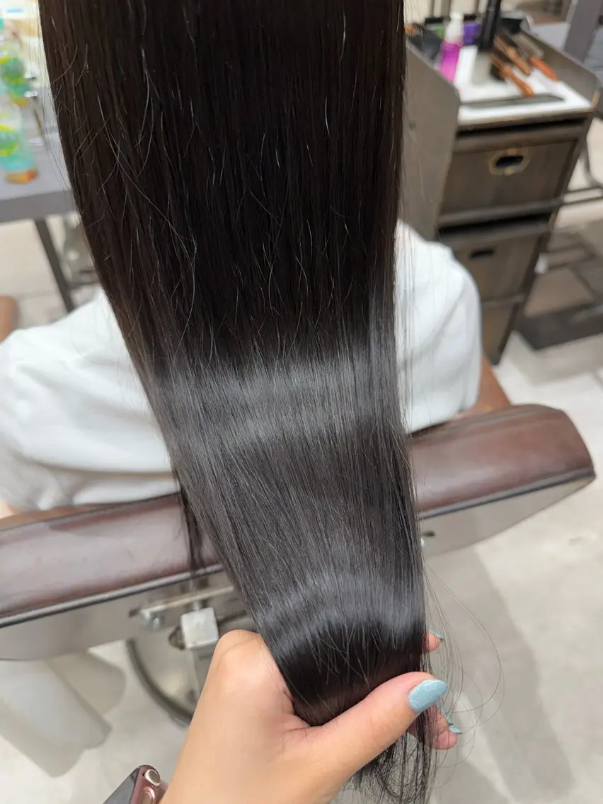 ロング トリートメント もり さくらのヘアスタイル