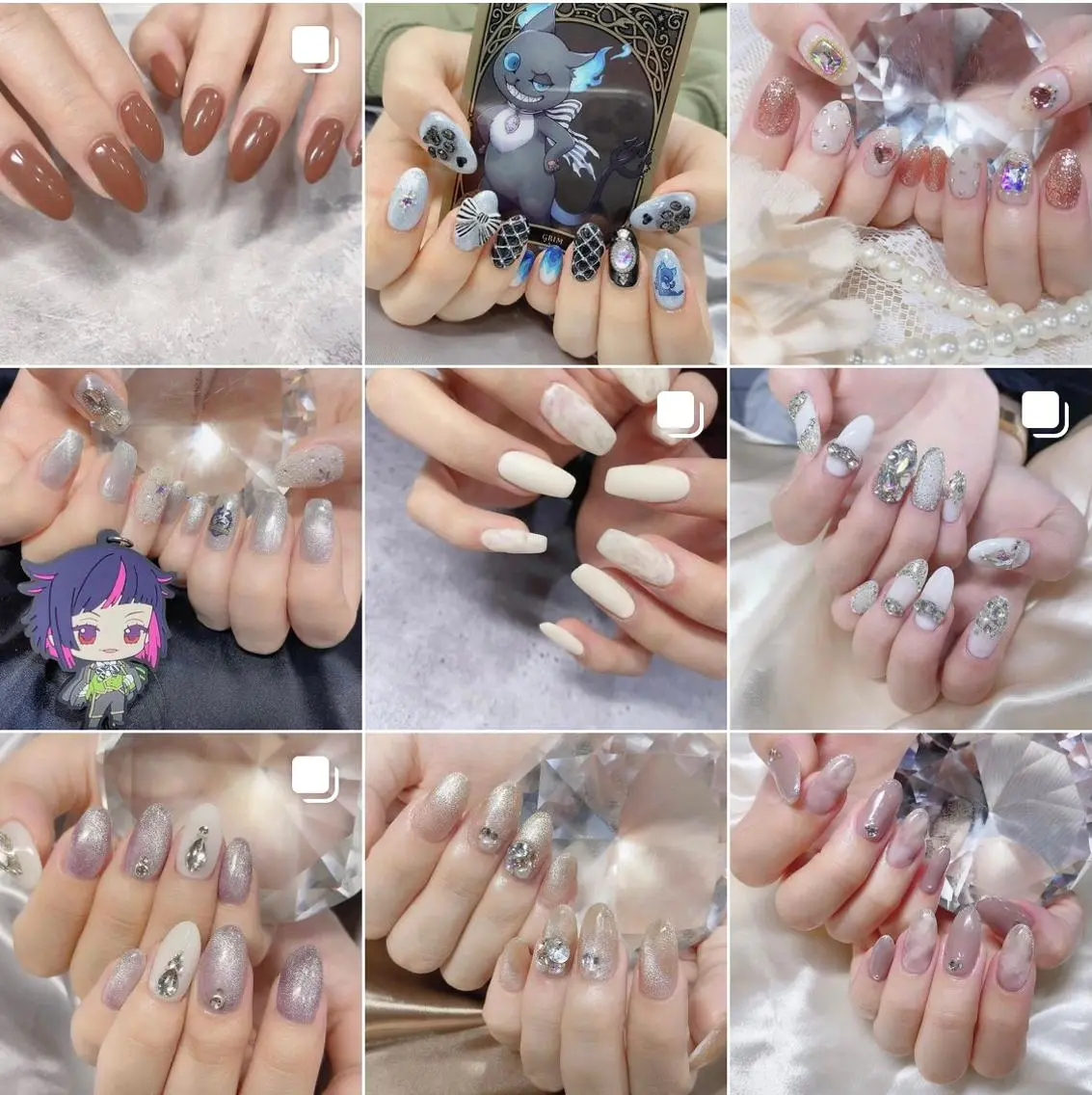 ネイル 渋谷／チップ長さ出し 👑アプレgel-xのネイルデザイン