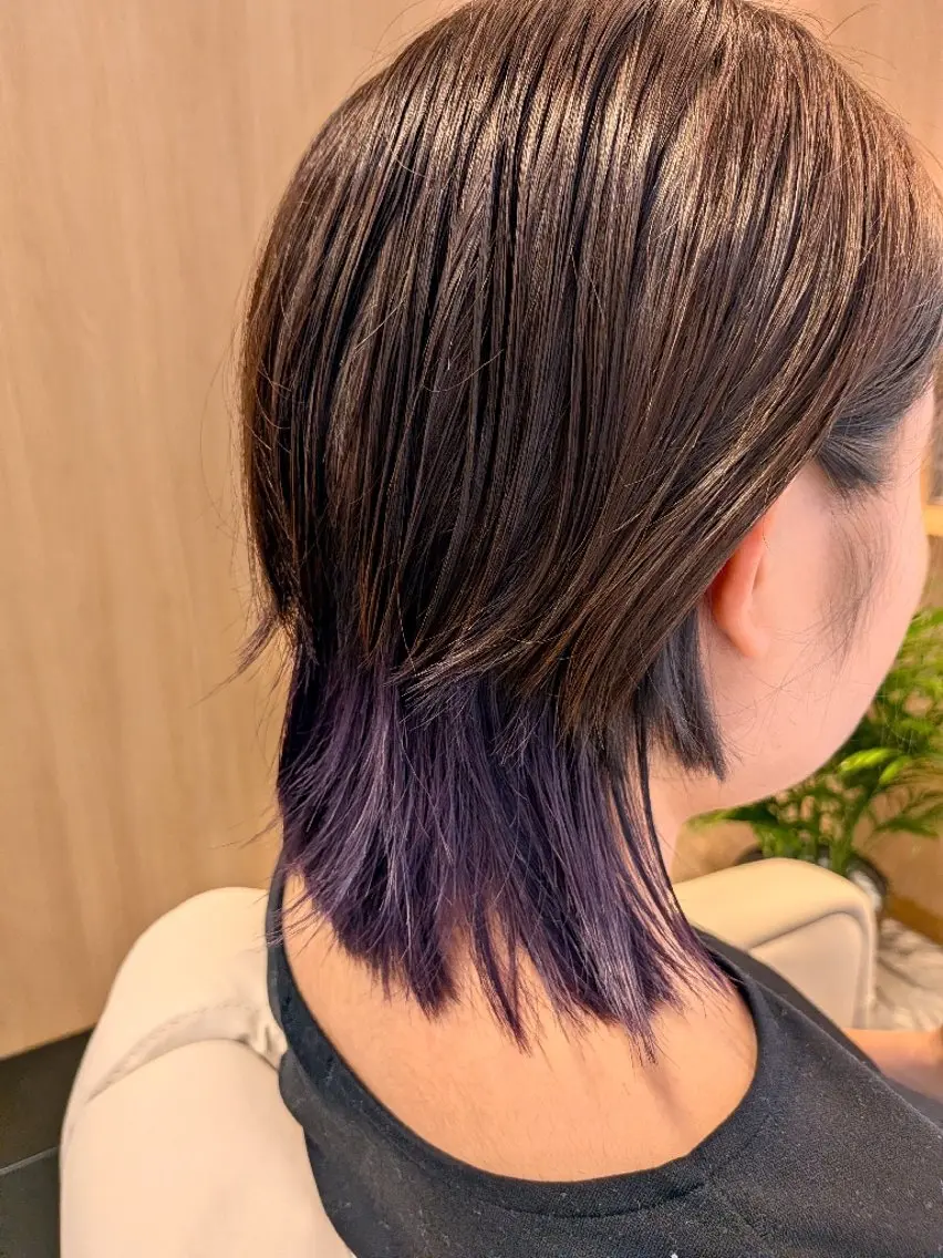 ショート カラー ヘアカラー 長谷川 誠志のヘアスタイル