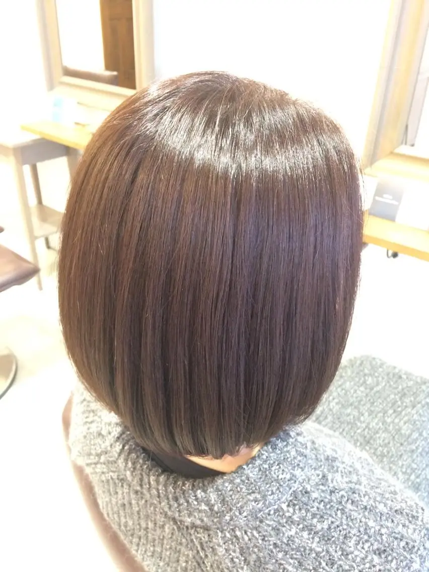 【平日限定】カット+カラー+髪質改善トリートメントの写真