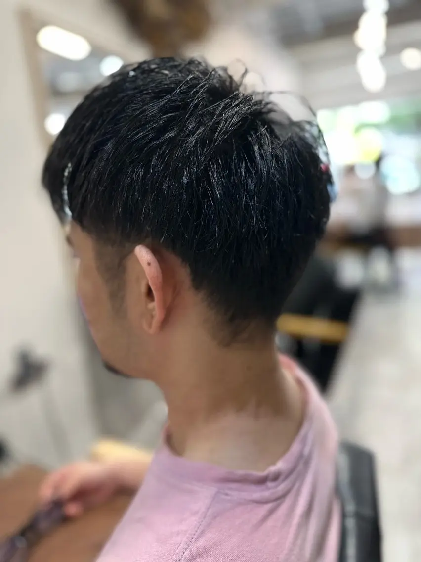 メンズ カット 福西晃希 【艶髪・髪質改善】のヘアスタイル