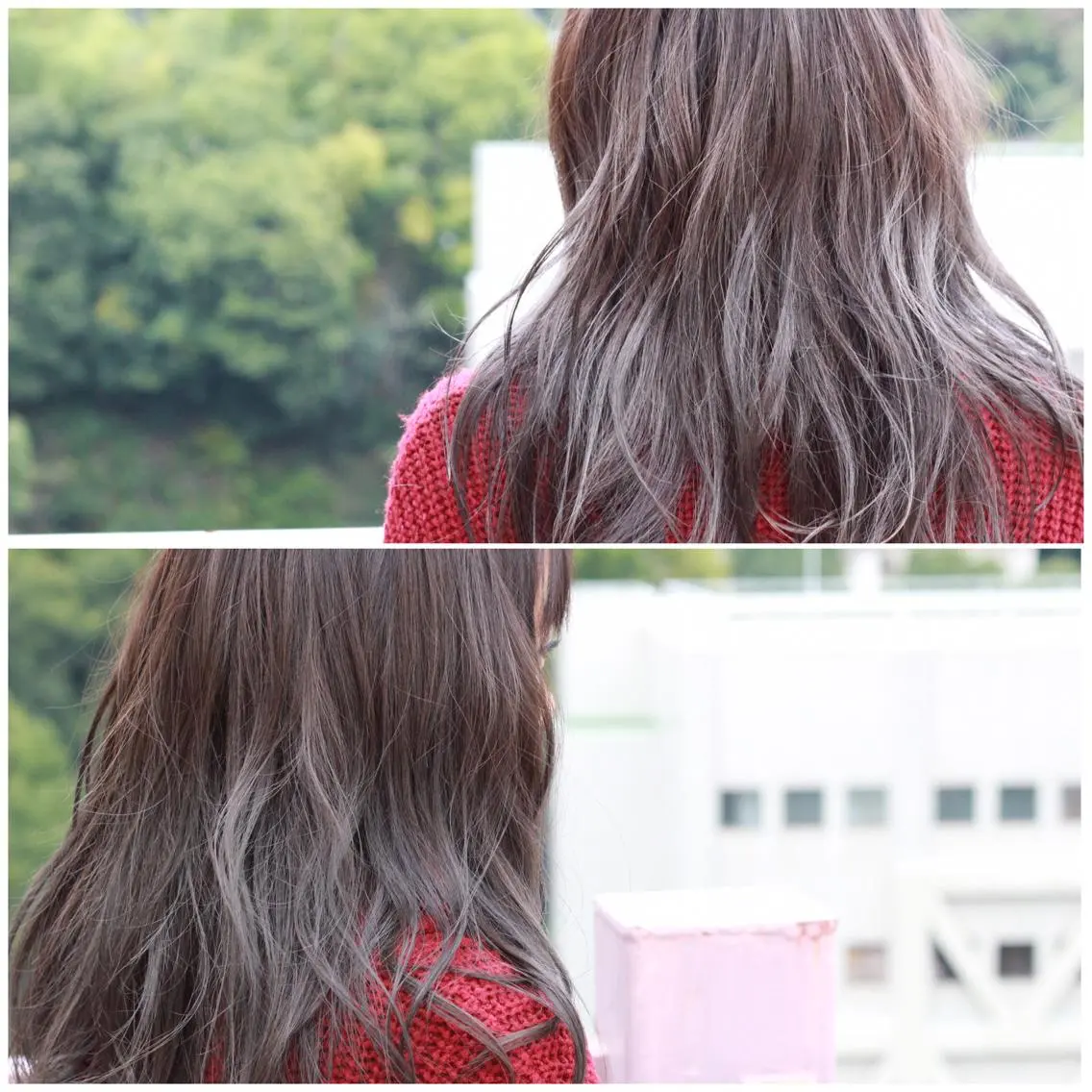 セミロング カラー シルバー Viage （ビアージュ）のヘアスタイル