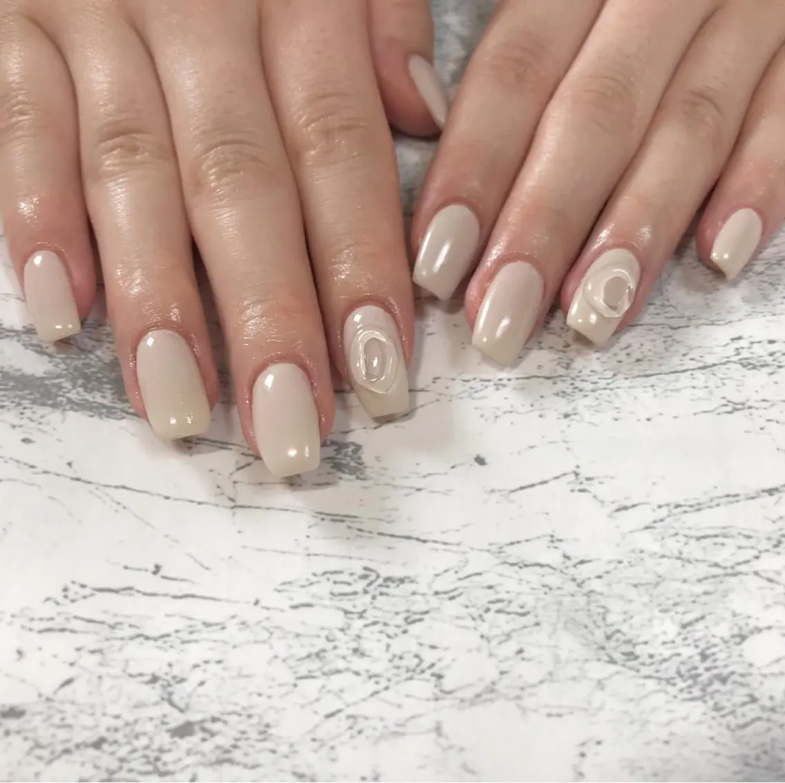ネイル フットネイル ニュアンスネイル ワンカラーネイル シンプルネイル 春ネイル nail fufla ♡yamane♡のネイルデザイン