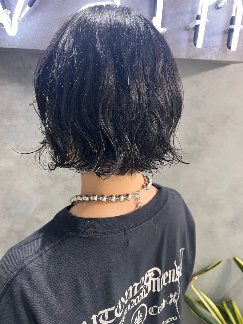 ショート カット パーマ カットモデル募集中/ vain はるのヘアスタイル
