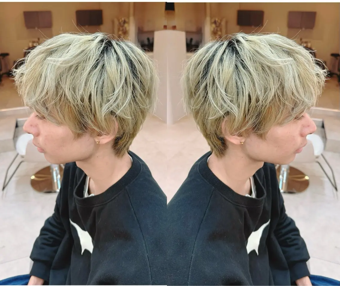 カラー メンズ カット ヘアカラー 🔥メンズ特化🔥 パーマ🔥カメイのヘアスタイル