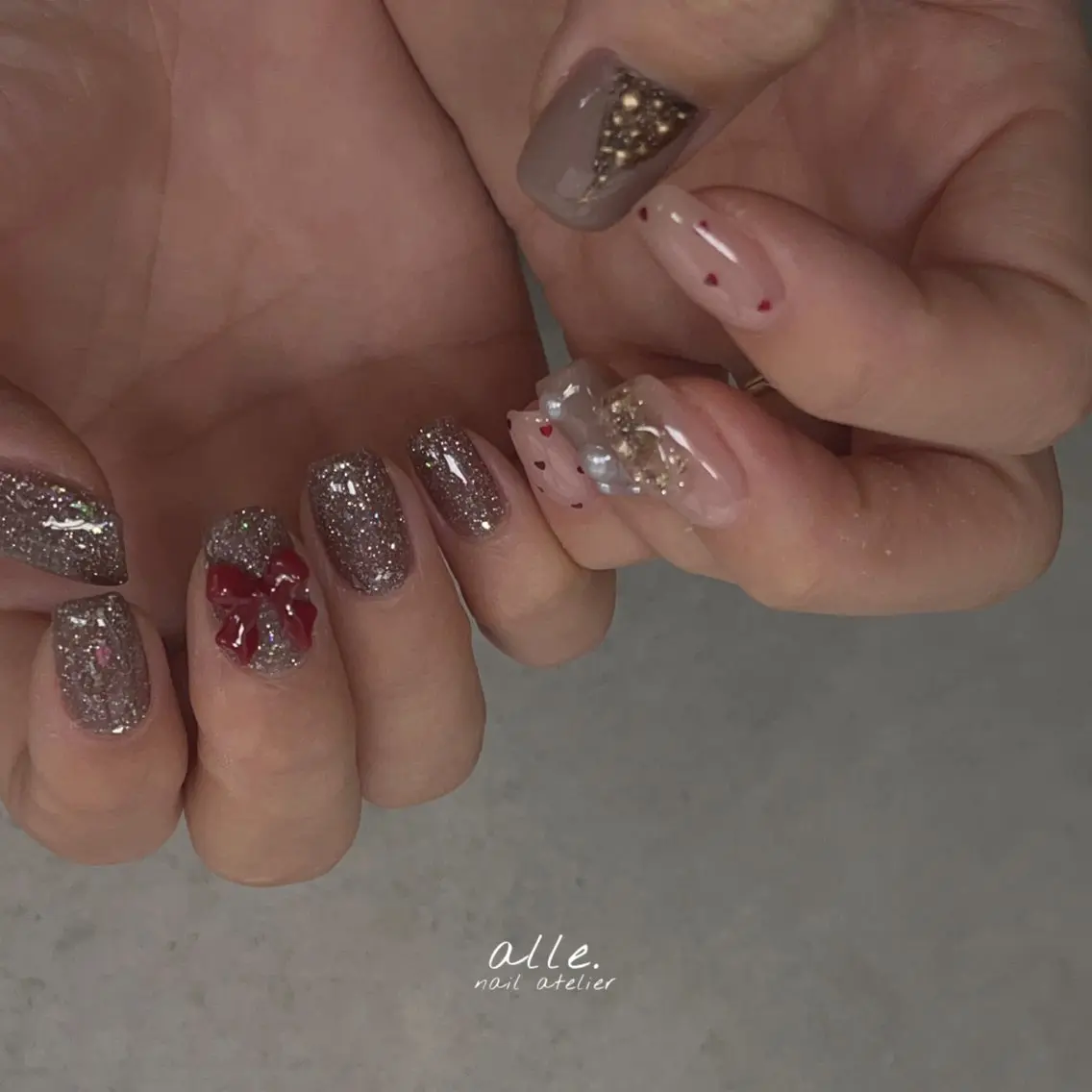 ネイル ハンドネイル atelier alle.のネイルデザイン