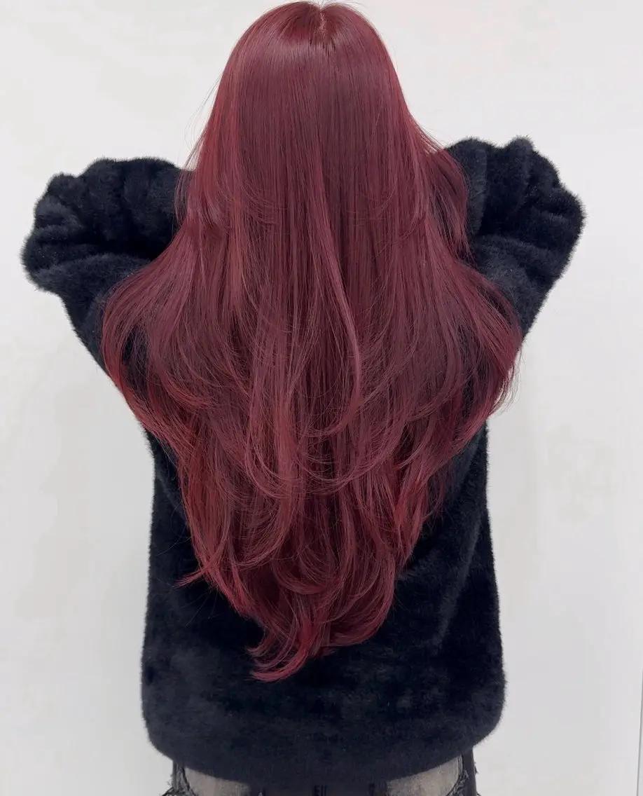 ✂️レイヤーカット➕プレミアムワンカラー✨️の写真