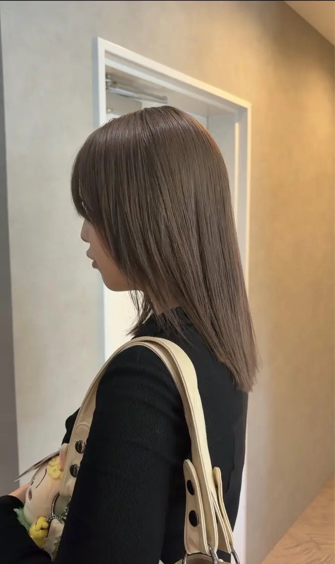 カラー 💖ブリーチ縮毛矯正 髪質改善💖ケンシンのヘアスタイル