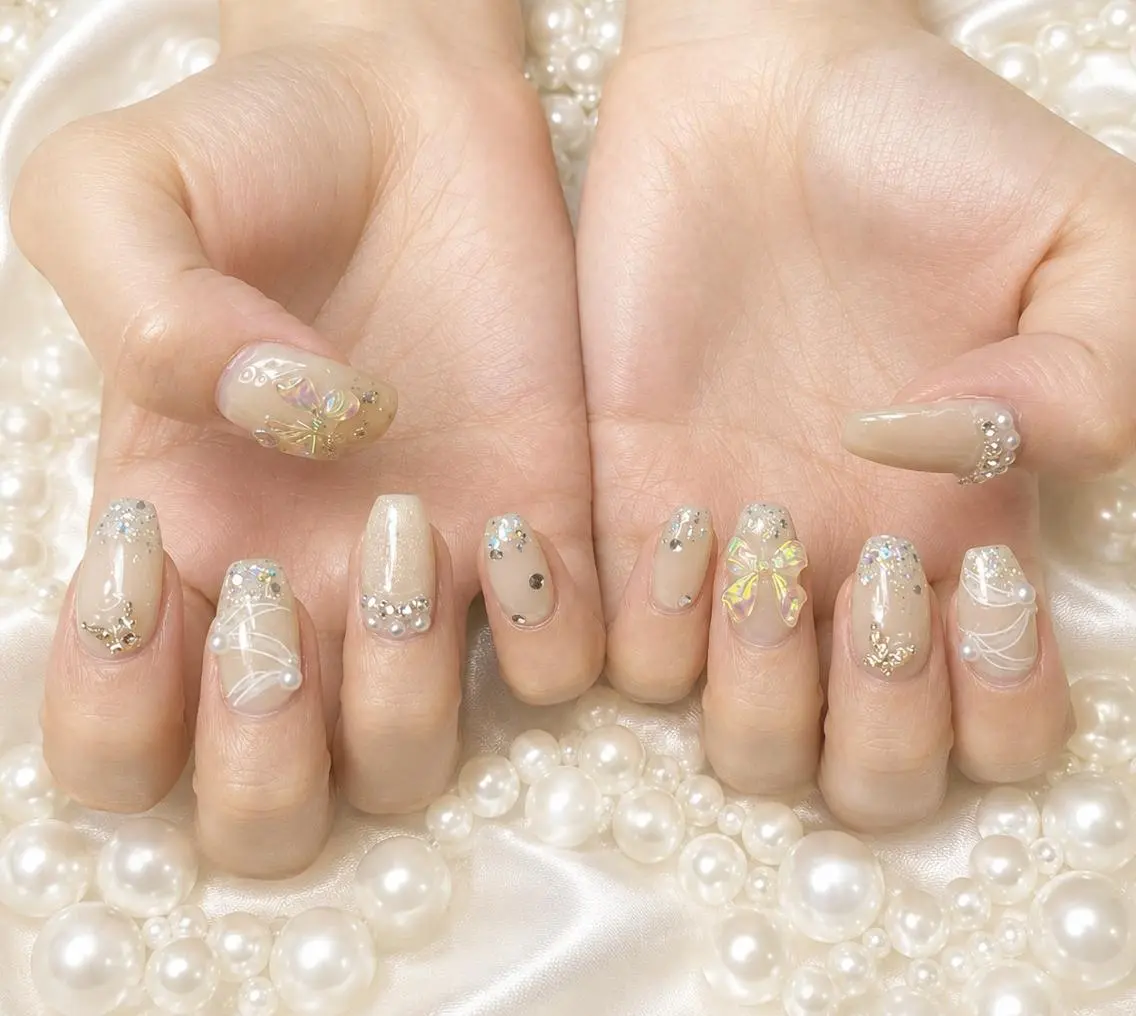 ネイル ハンドネイル ハンドケア Spade Q Nailのネイルデザイン