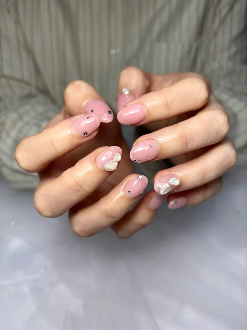 ネイル シンプルネイル ハンドネイル Sai Yuinaのネイルデザイン