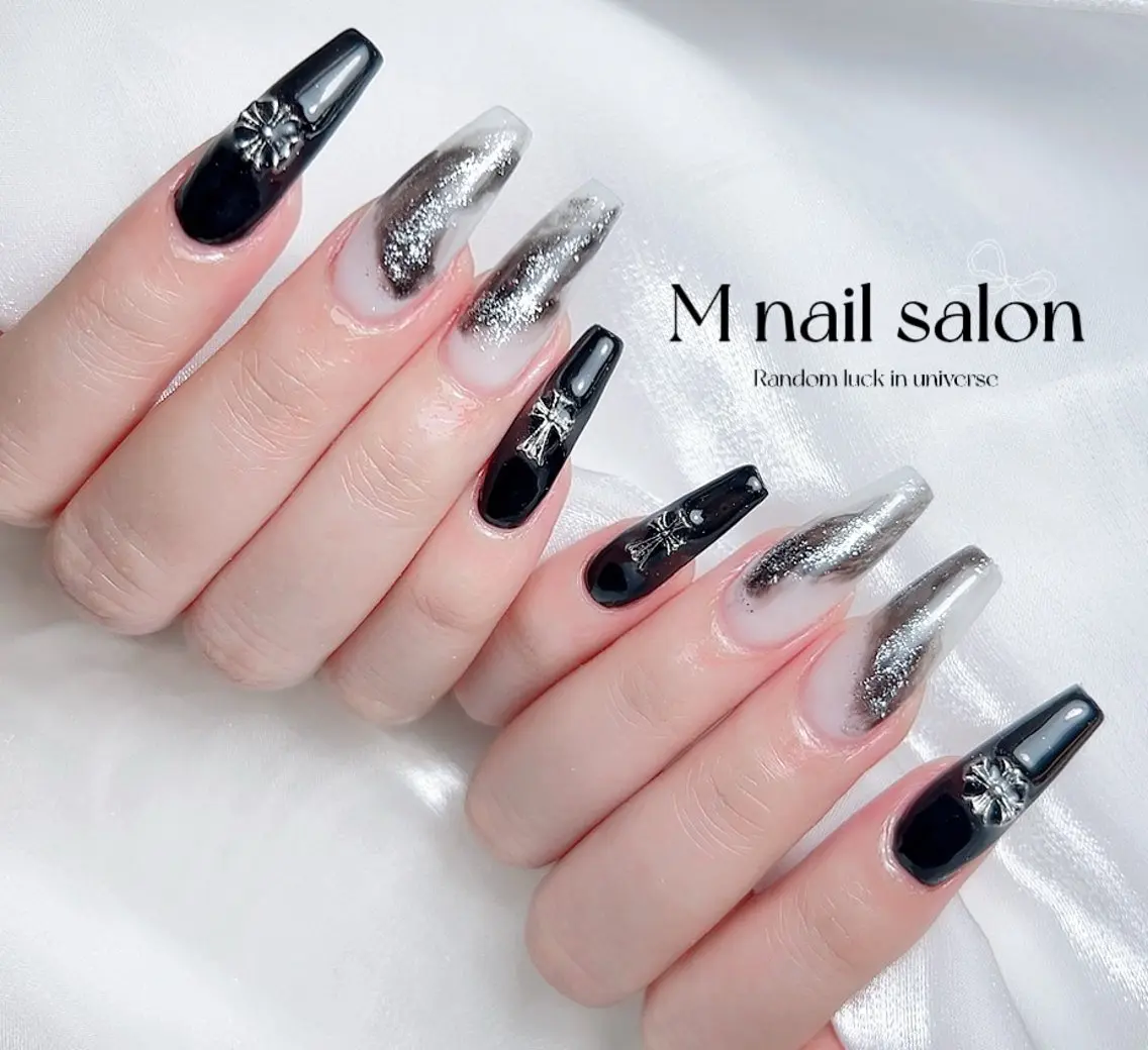 ネイル ハンドネイル M🌷nail 長さだし専門店のネイルデザイン