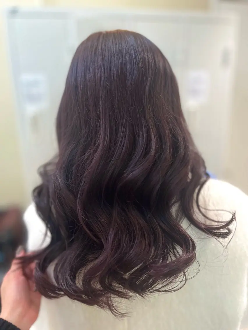 ロング カラー ヘアカラー トリートメント 多系統似合わせ/ tsuburaのヘアスタイル