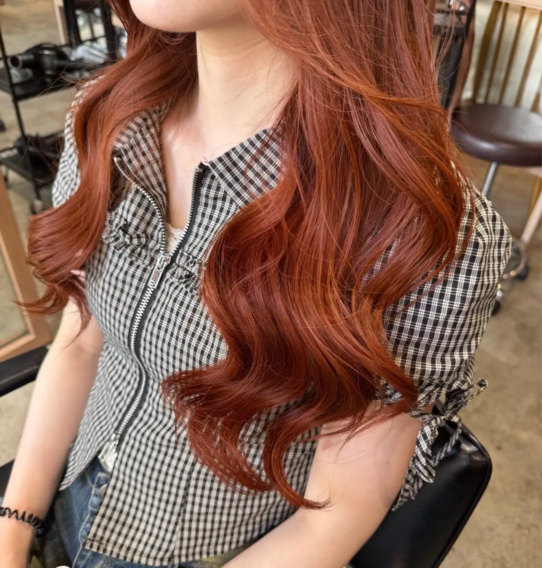 ロング カラー ヘアカラー Miyu .のヘアスタイル