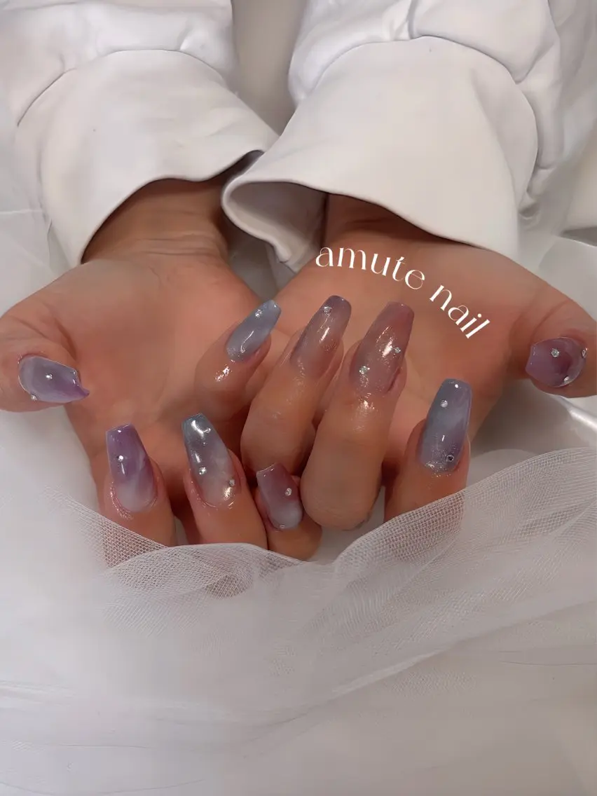 ネイル ロングネイル ハンドネイル Amute nailのネイルデザイン
