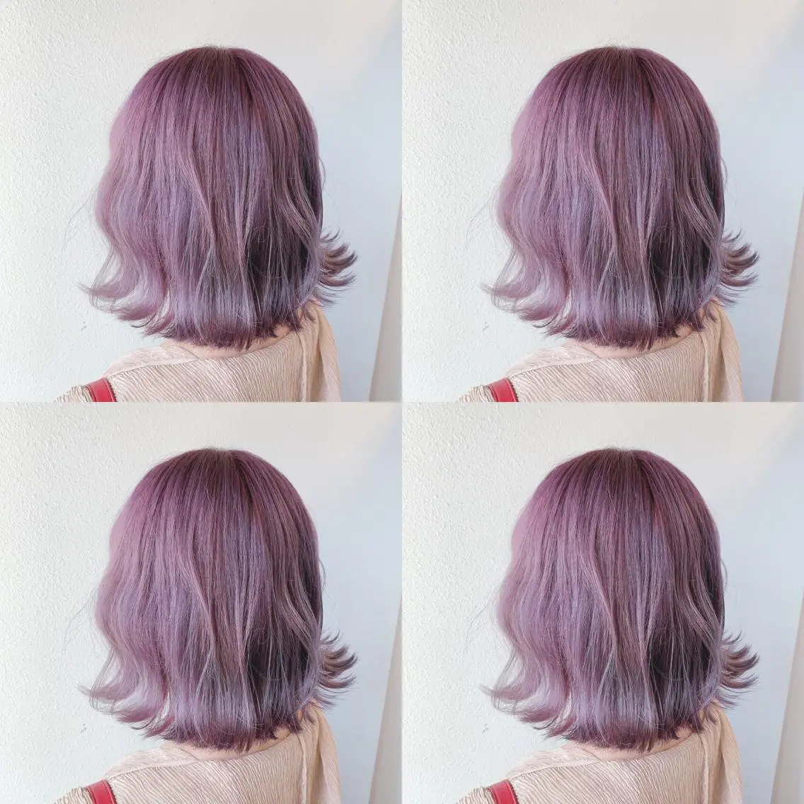 ミディアム カラー ハイトーンカラー ラベンダーカラー ヘアカラー 似合わせ/ カラー.岡田友仁のヘアスタイル