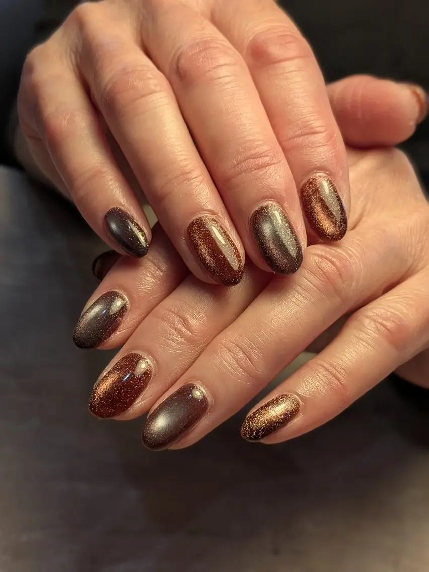 ネイル ハロウィン マグネットネイル 8andyu nail♡のネイルデザイン
