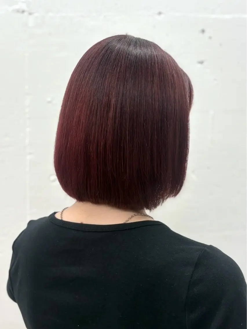 カラー 野内 柚那のヘアスタイル