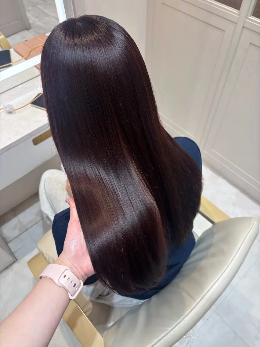 ロング カラー ピンクカラー 中村 桃華 /カラー募集中♡のヘアスタイル