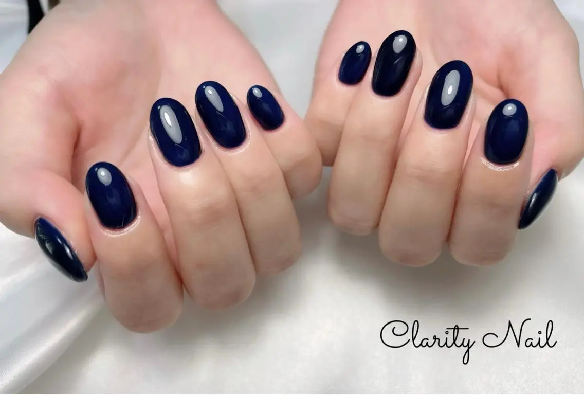 ネイル ワンカラーネイル ハンドネイル Clarity Nailのネイルデザイン