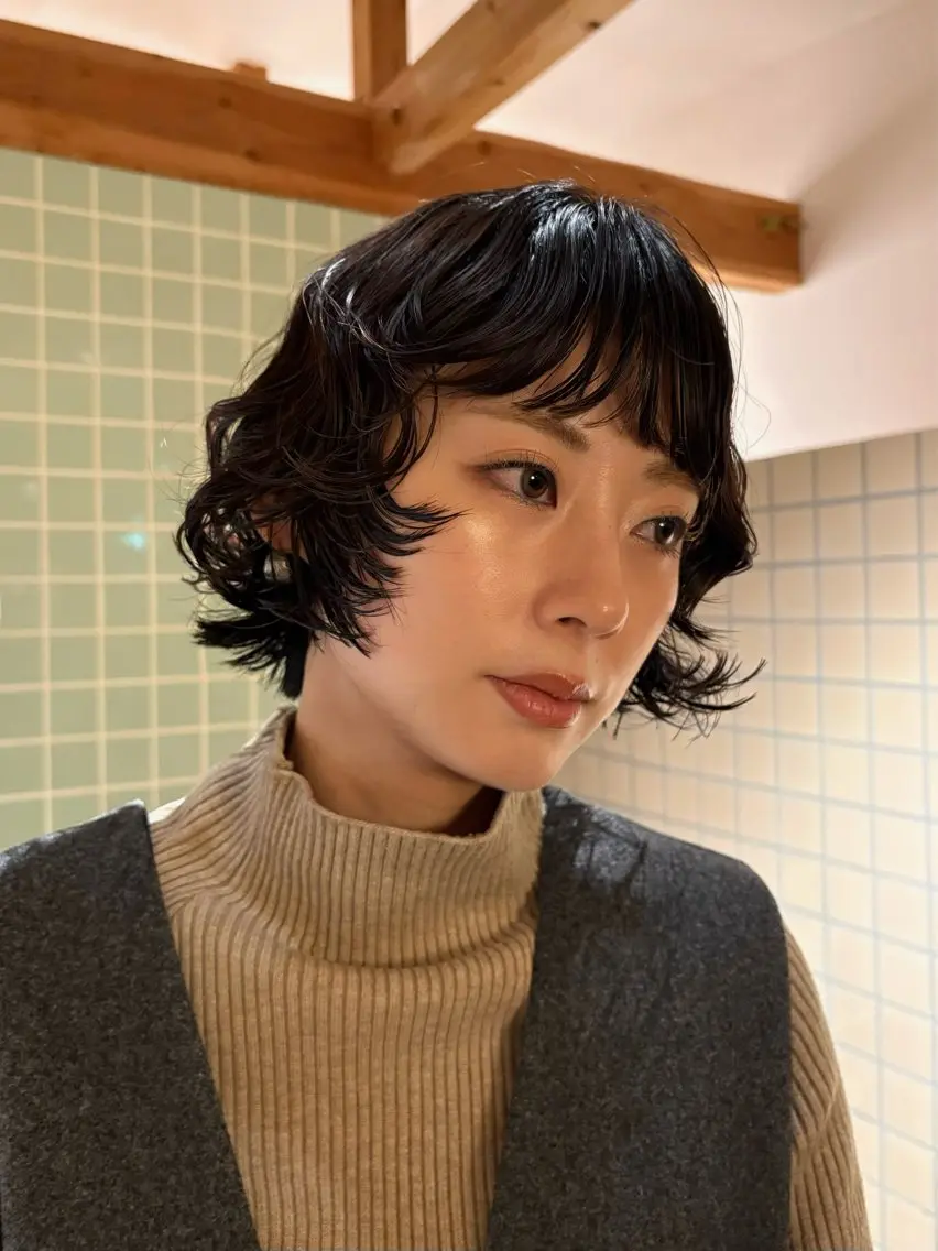 ショート 한국에English OK🌼unaのヘアスタイル