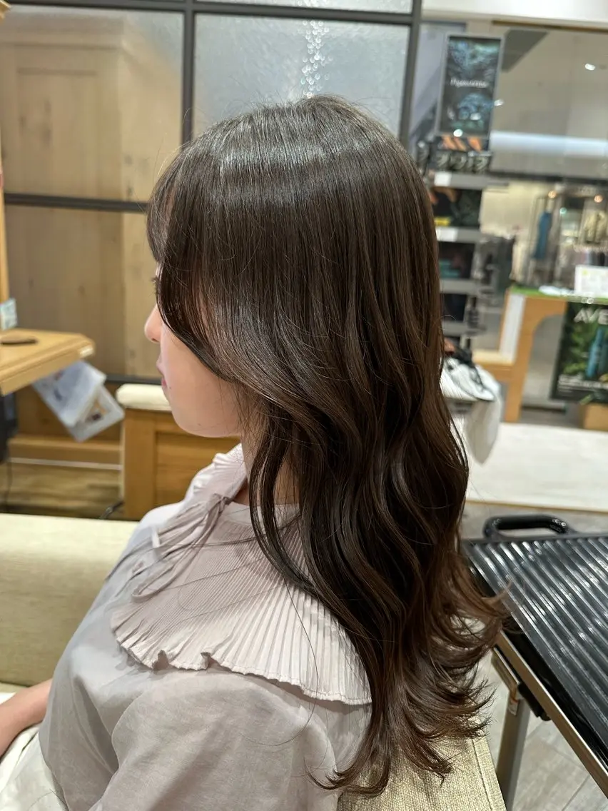 ロング 小顔カット 田中 大心のヘアスタイル