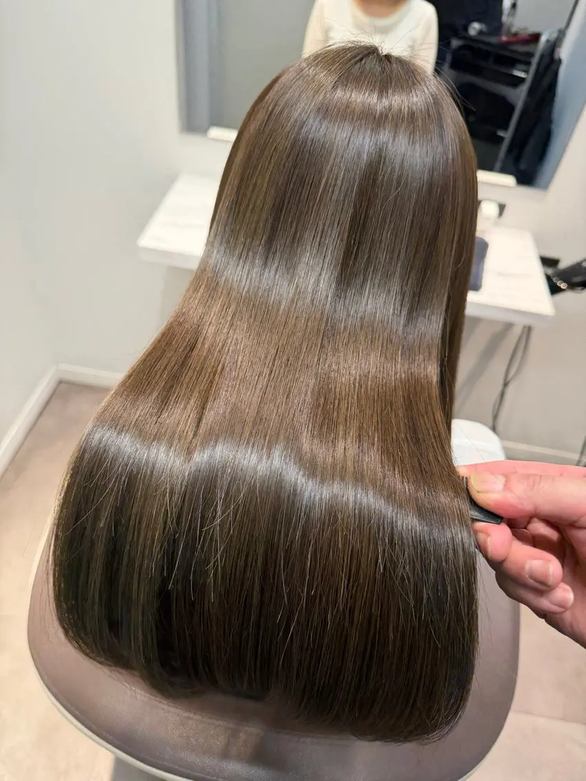 カラー 髪質改善 艶髪🔵ﾌｾﾅｵﾔのヘアスタイル