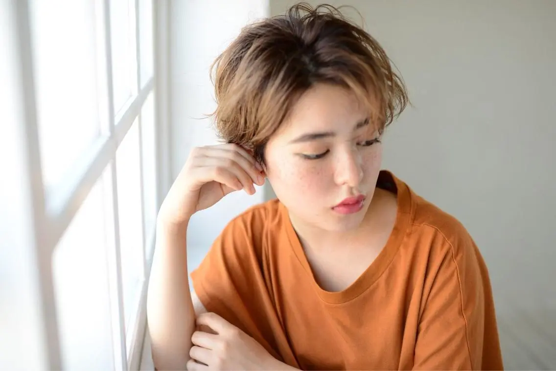 ショート 久保田 茜のヘアスタイル
