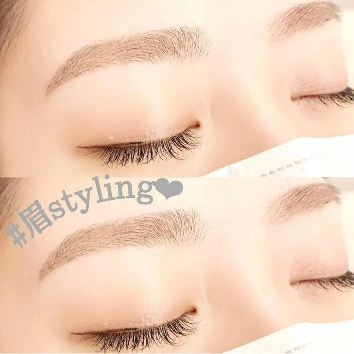 【ミニモ学割】黄金比率🌟眉Waxスタイリングの写真