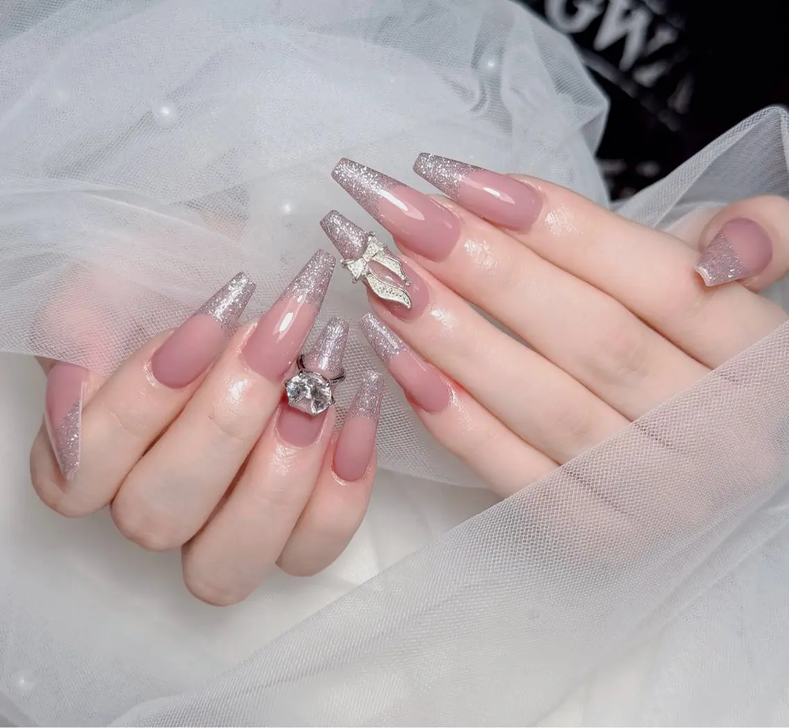 ネイル アートネイル フレンチネイル ジェルネイル 韓国ネイル マグネットネイル ハンドネイル Lenie Nail Okuboのネイルデザイン