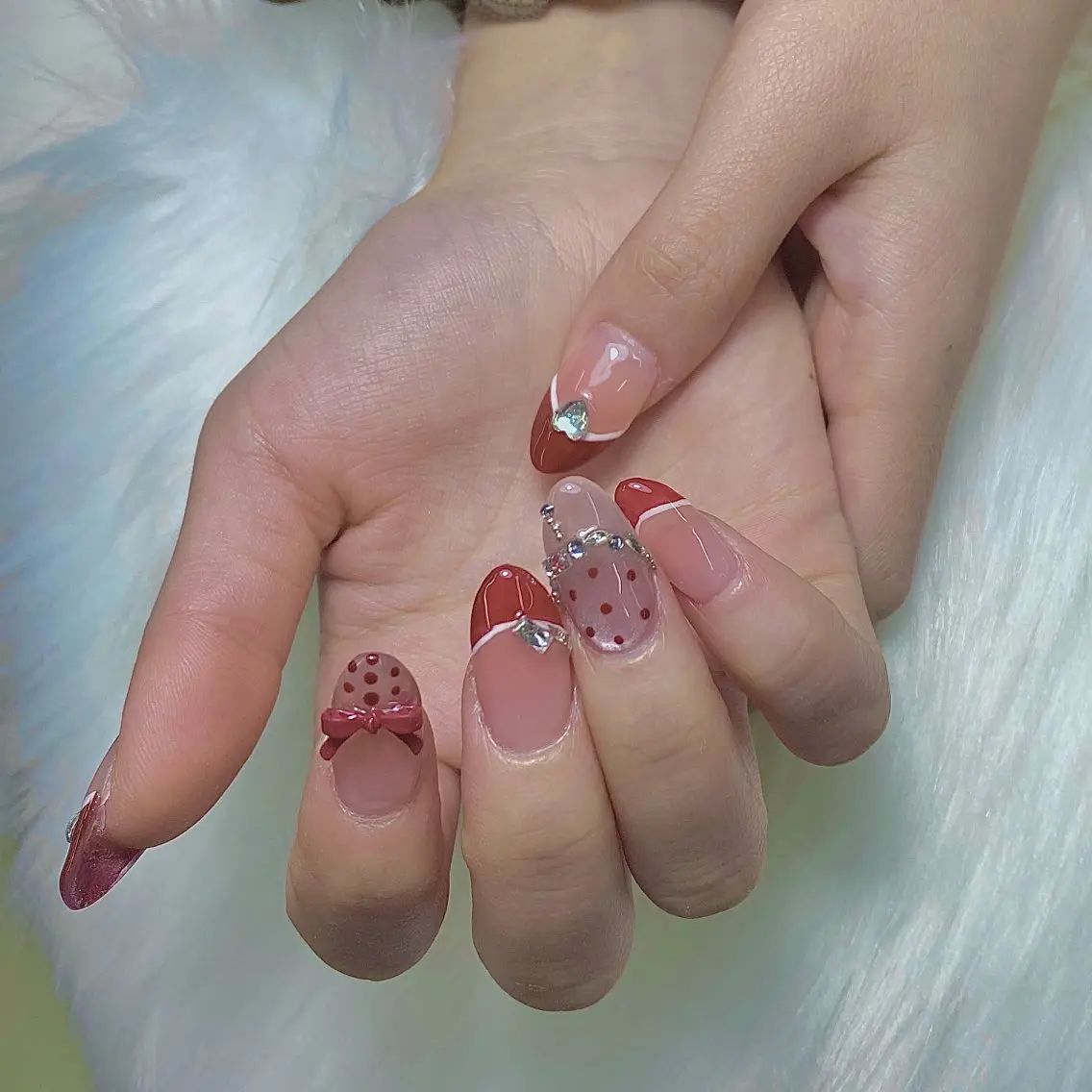 ネイル ハンドネイル Akina Nail🎀✨のネイルデザイン
