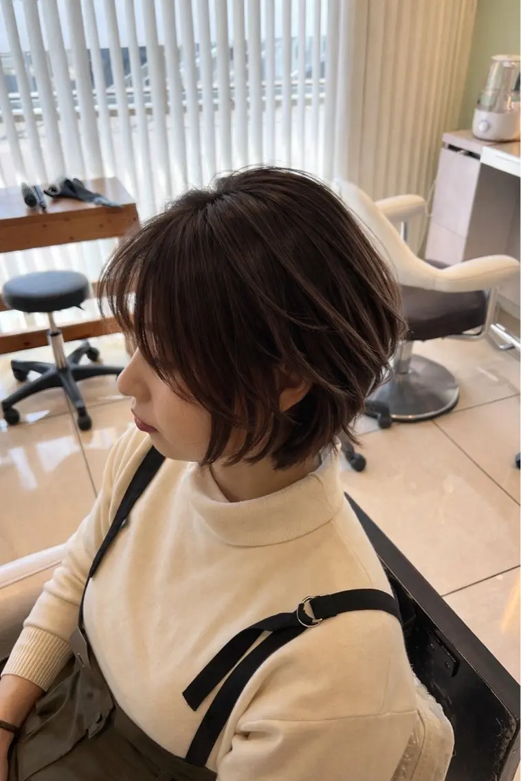 ショート カット トリートメント 金子 直樹のヘアスタイル