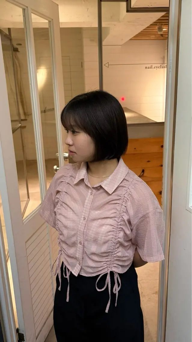 ボブカットの写真