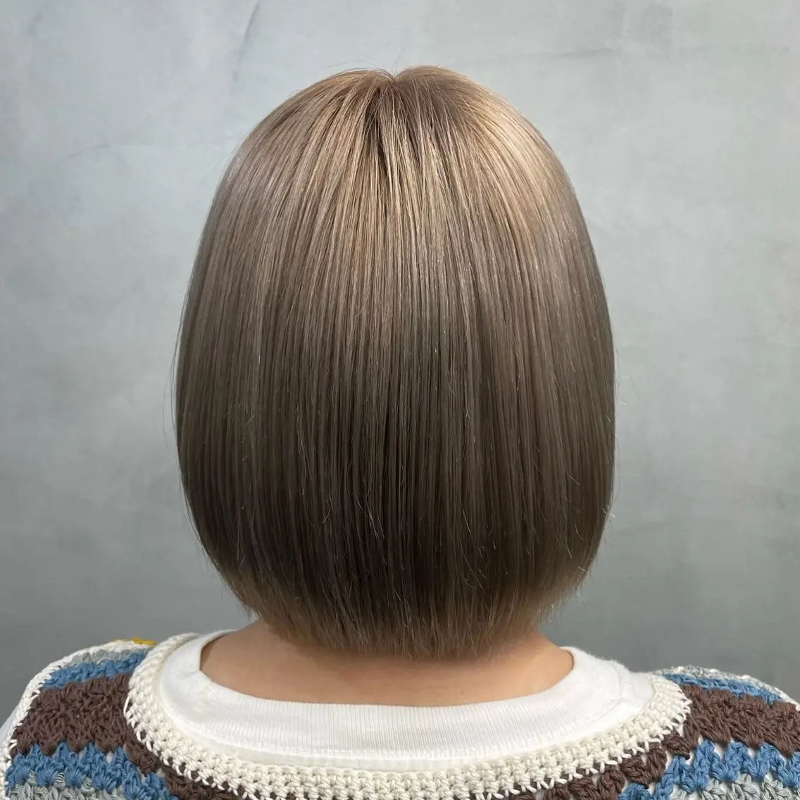 ミディアム カラー ヘアアレンジ fifth 石川 凪のヘアスタイル