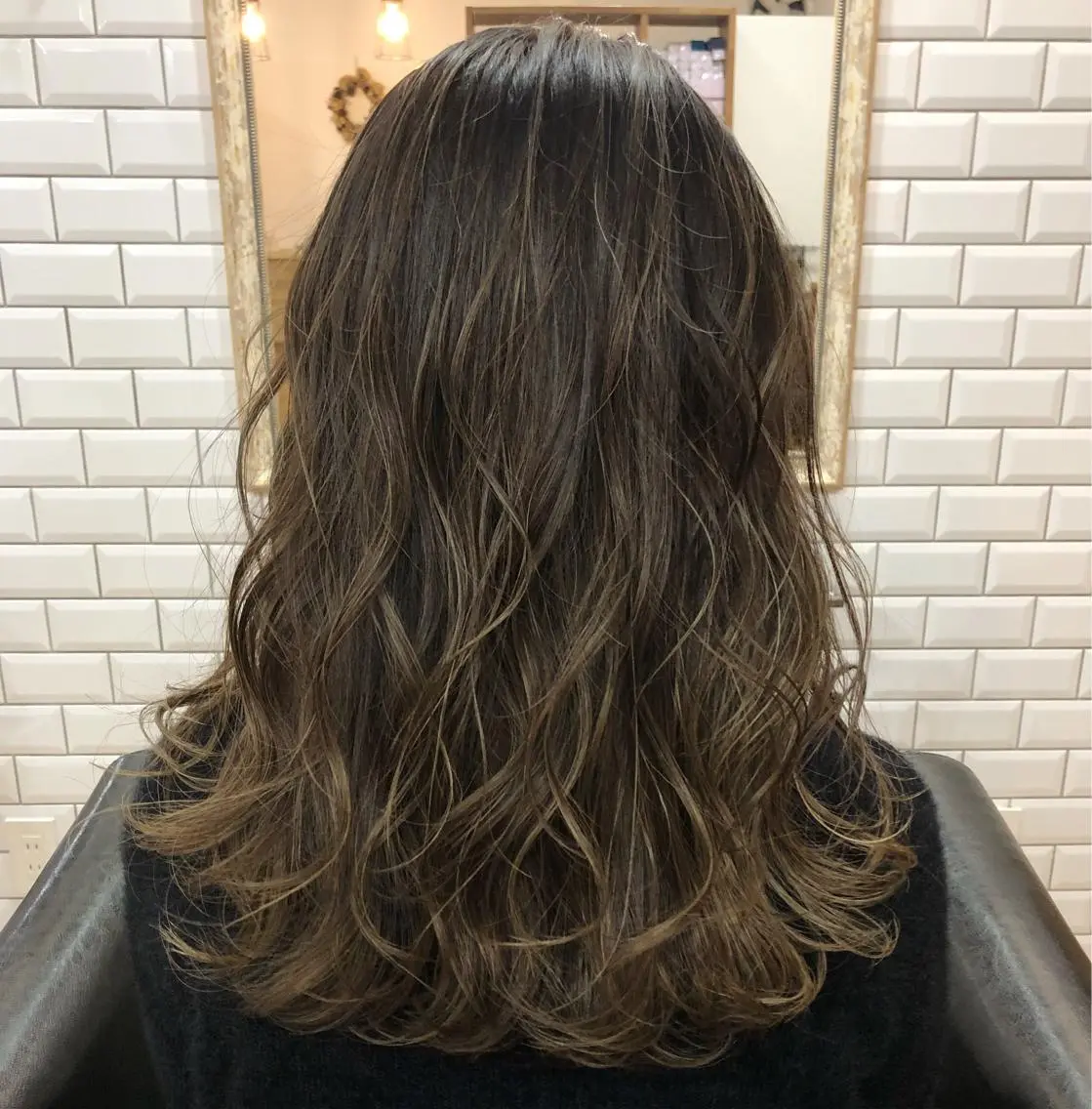 ロング カラー 橋本 敬介のヘアスタイル