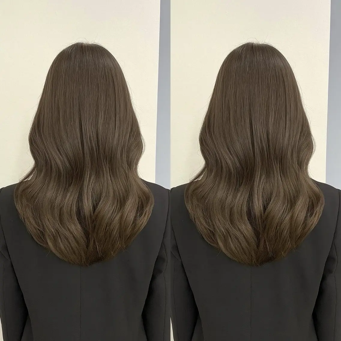 セミロング ショートボブ ボブ レイヤーカット 似合わせカット 小顔カット カット ヘアカラー トリートメント 小顔矯正/レイヤー 透明感カラー✨生真のヘアスタイル