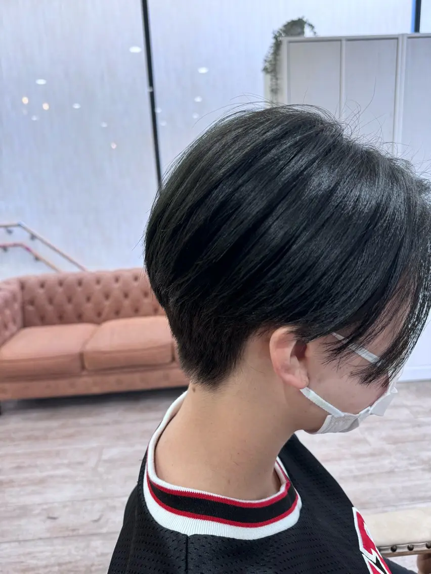 ショート カラー 髪質改善 ショートヘア カット ヘアカラー トリートメント 新越谷noble店長 松本拓也▶◀*.のヘアスタイル