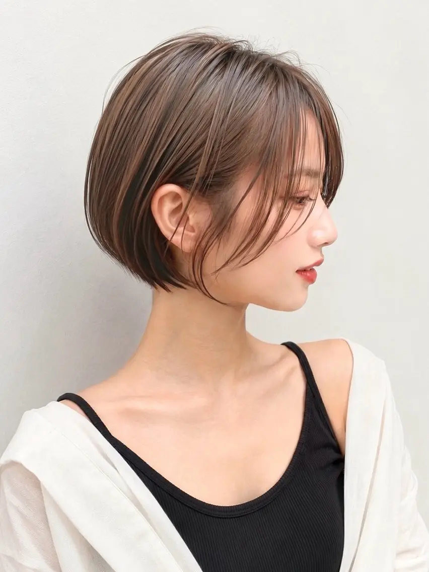 ショート カット 銀座✨ショートボブ ショート/坂本亜裟海のヘアスタイル