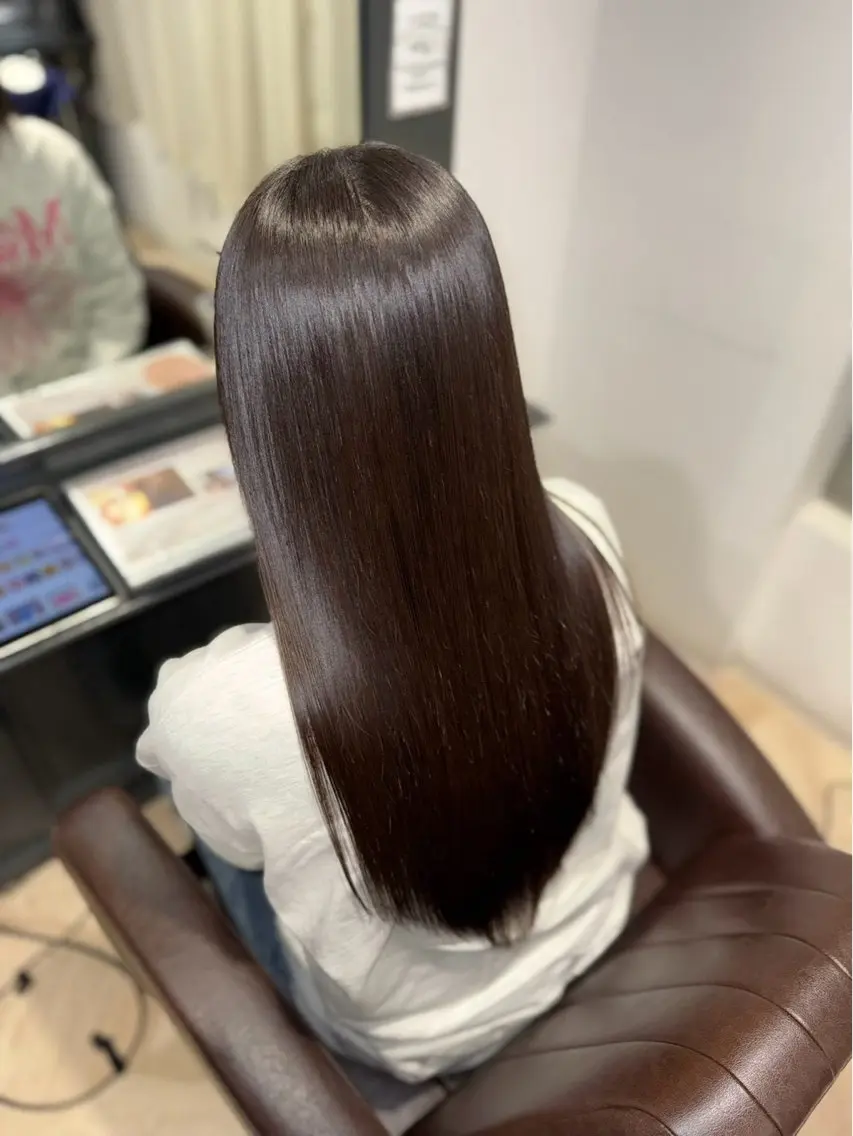 ロング 藤田 准のヘアスタイル