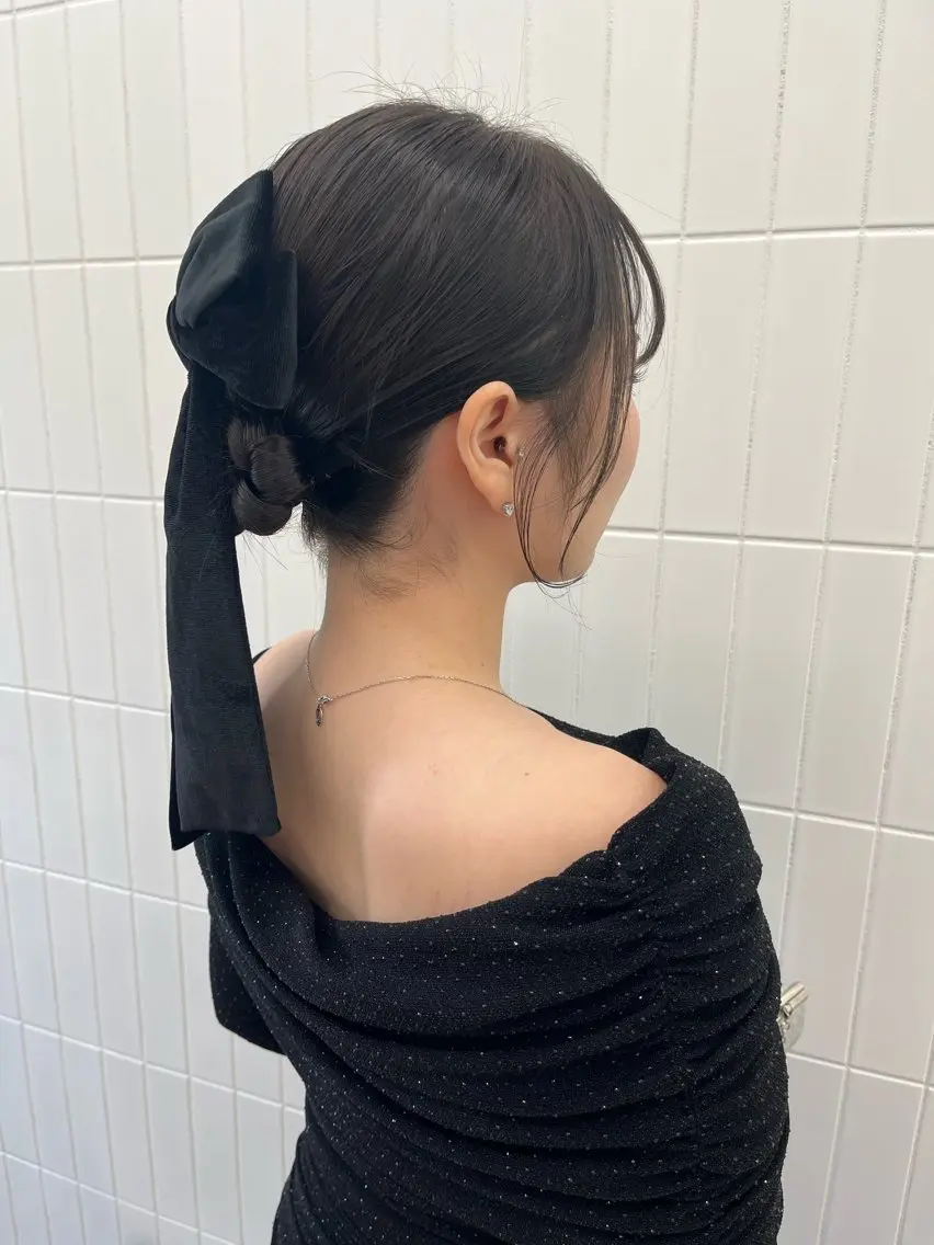 ヘアセットの写真