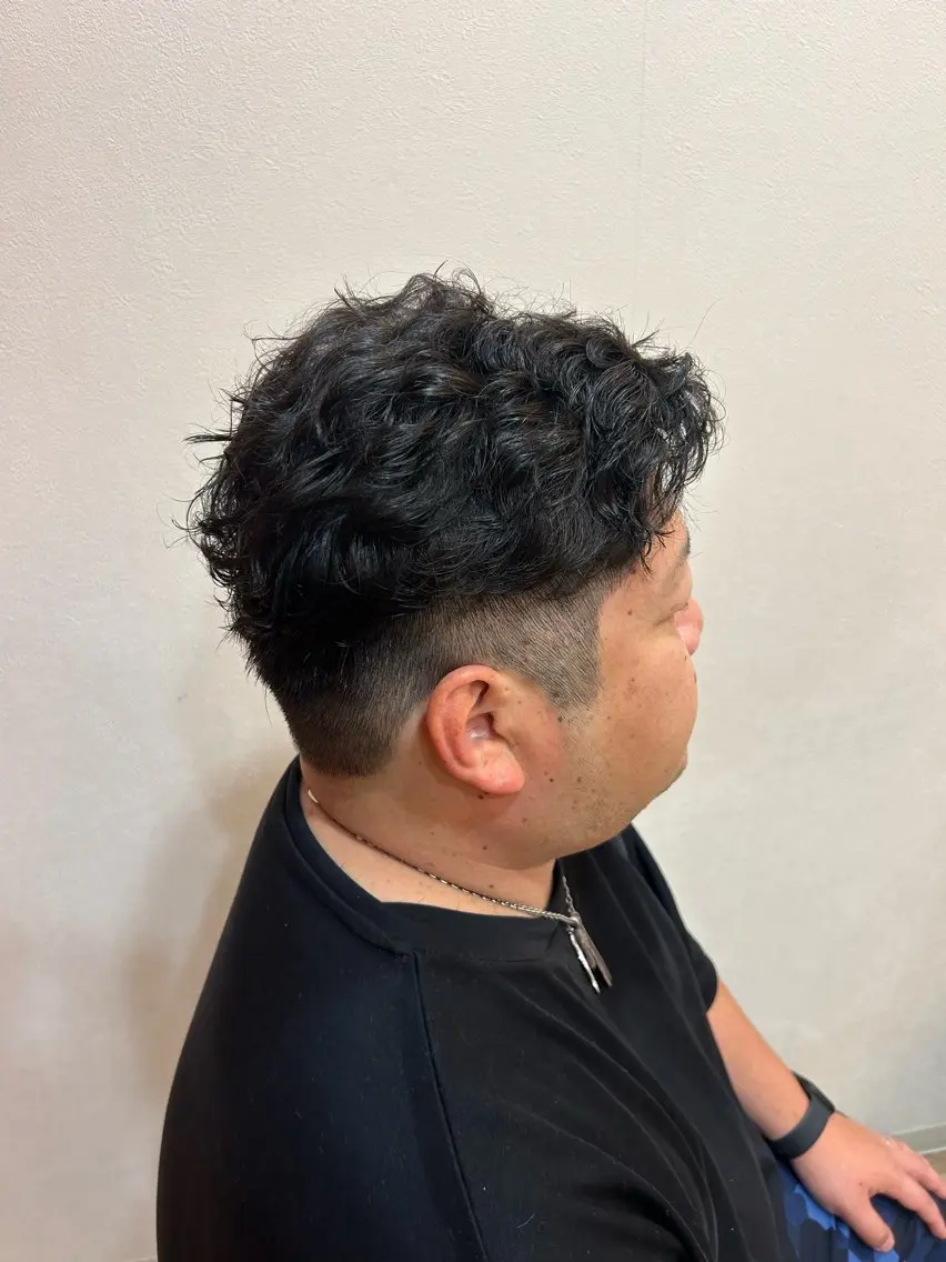 ショート メンズ メンズパーマ 村松 麻菜のヘアスタイル