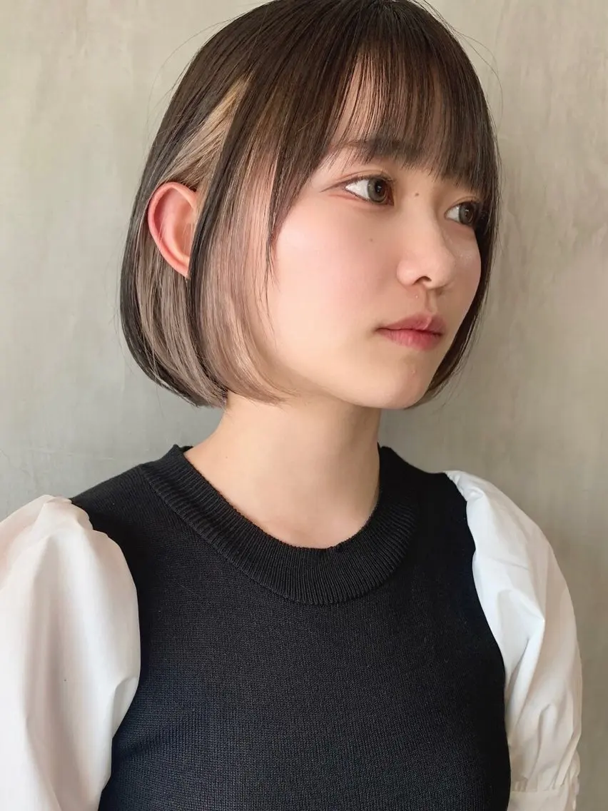 カラー イヤリングカラー SUGAR/野﨑 愛香🎀🪽のヘアスタイル