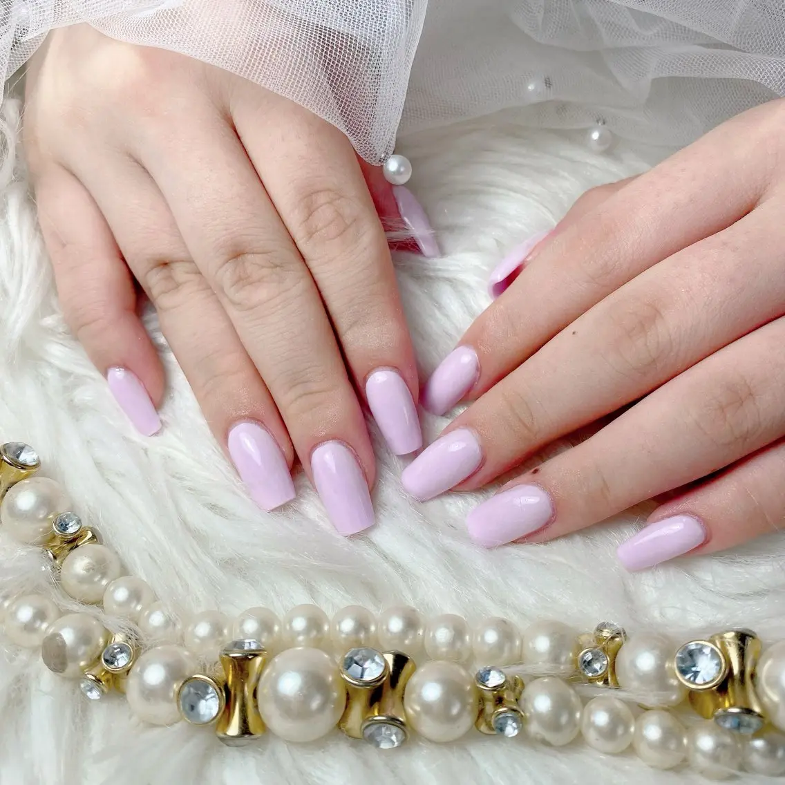 ネイル ワンカラーネイル スカルプネイル Feel千葉♡ Akaneのネイルデザイン